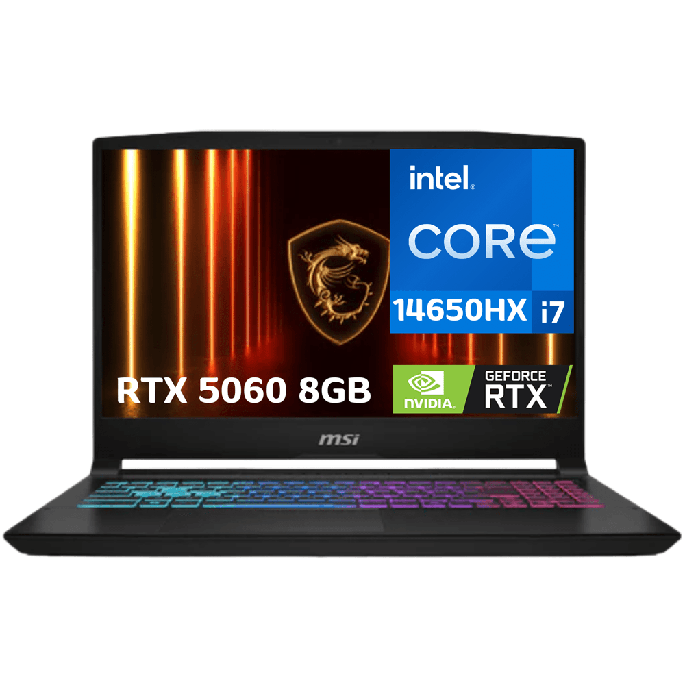 Laptop MSI Core i7 14650X, 16gb+512gb+ RTX 5050 8GB, W11