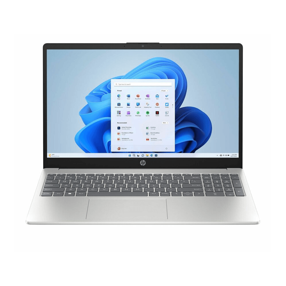 Laptop HP Ryzen 5 7520U, 8gb+512gb, 15.6 touchscreen, w11