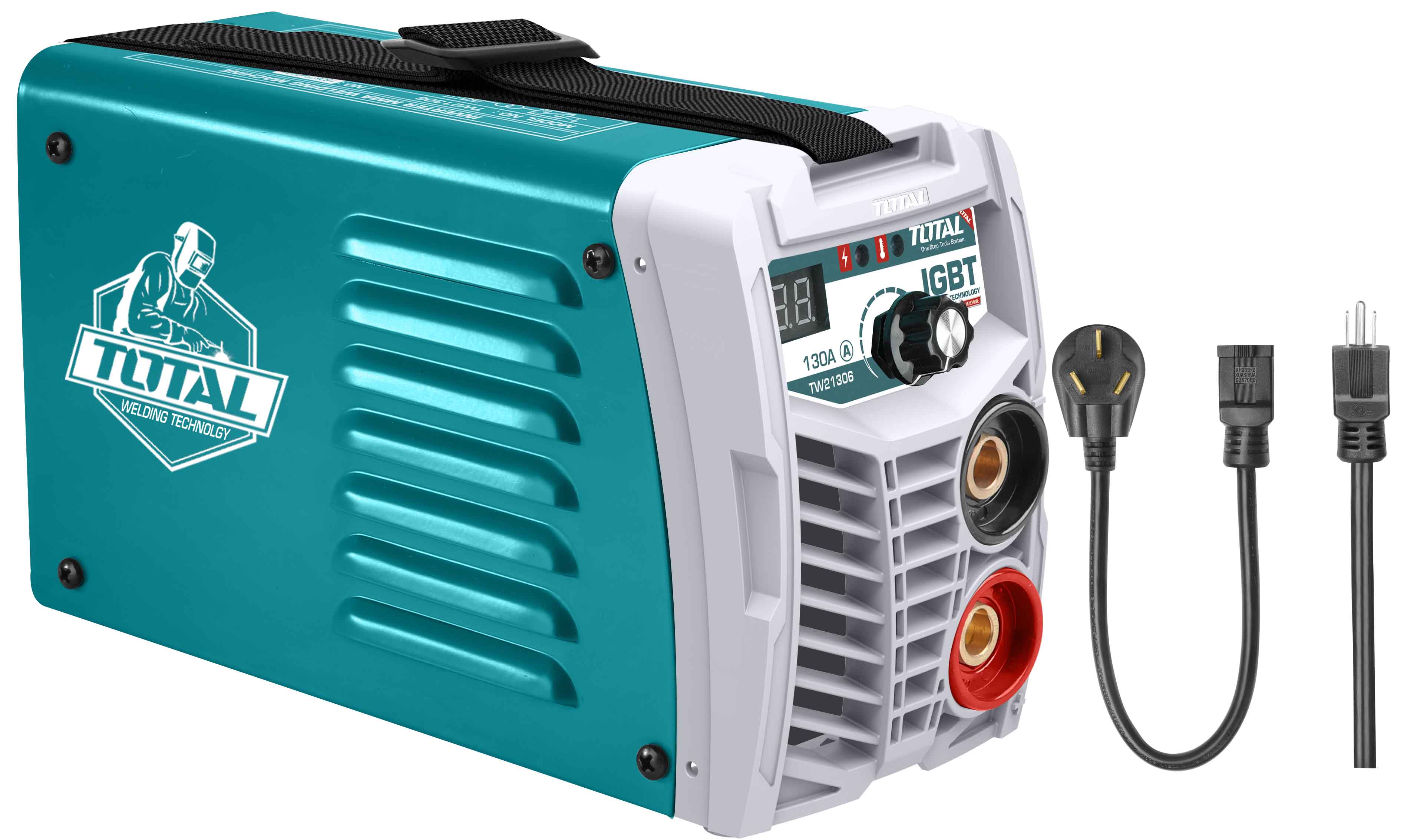 Soldadora Inverter MMA 110-120V 10-130A/220-240V 10-160A TOTAL c/tecnologia IGBT